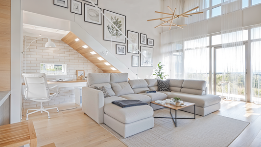 Visualisation of minimalist living room IN004CA206