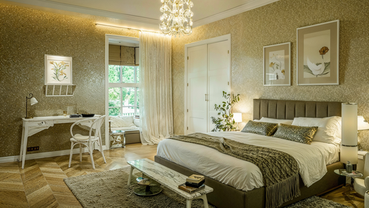 Visualisation of glamour bedroom SY02072