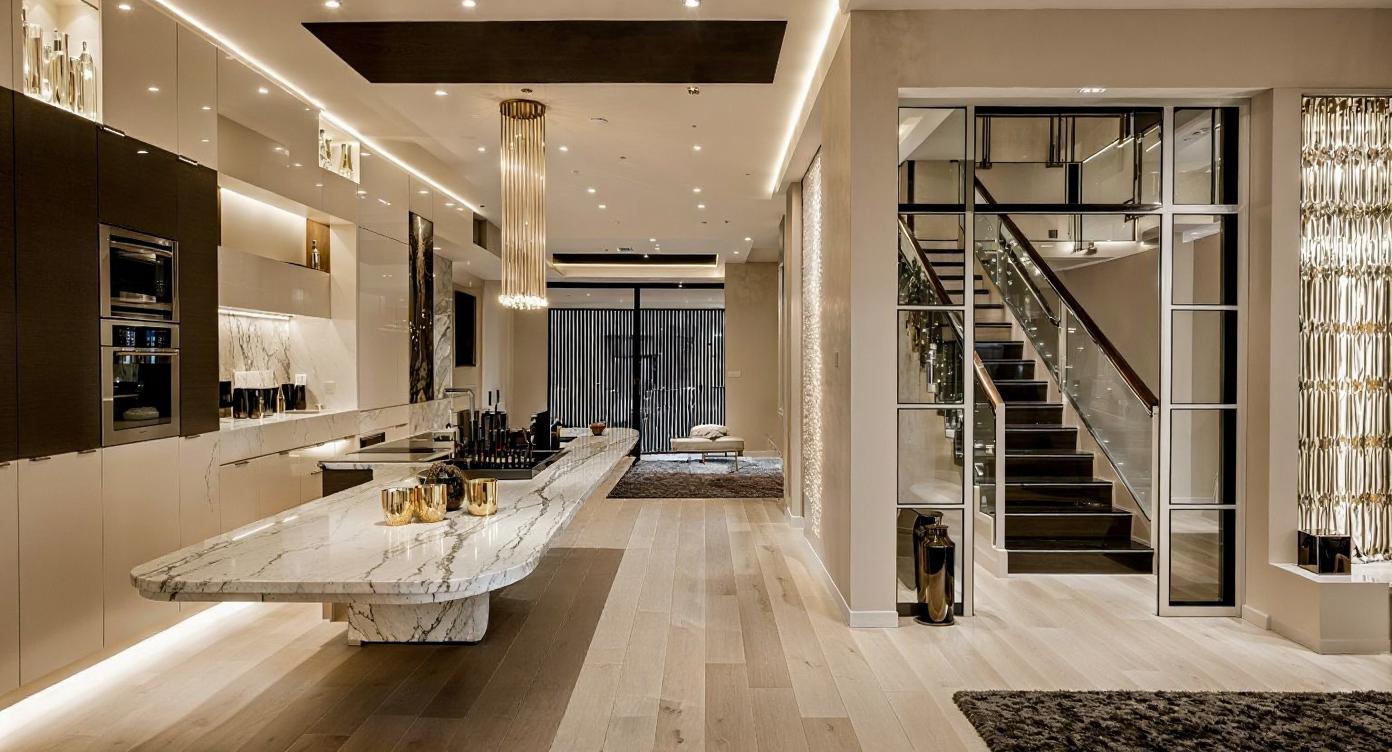 Visualisation of glamour kitchen IN002CA107