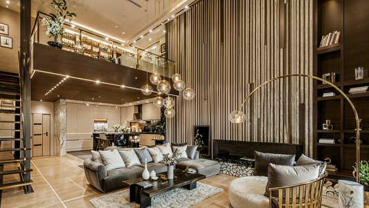 Visualisation of glamour living room IN001CA207