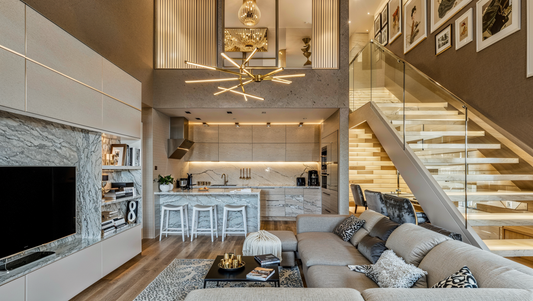 Visualisation of glamour living room IN004CA107