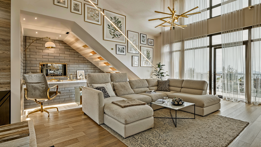 Visualisation of glamour living room IN004CA207