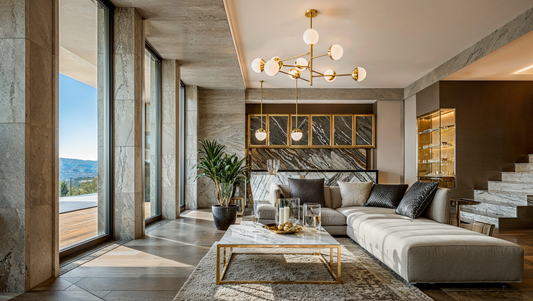 Visualisation of glamour living room IN00707